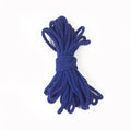 Cotton BDSM rope 8 meters, 6 mm, blue
