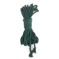 BDSM Cotton Rope 8 meters, 6 mm, green