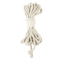 Cotton Rope BDSM 8 meters, 6 mm, white color