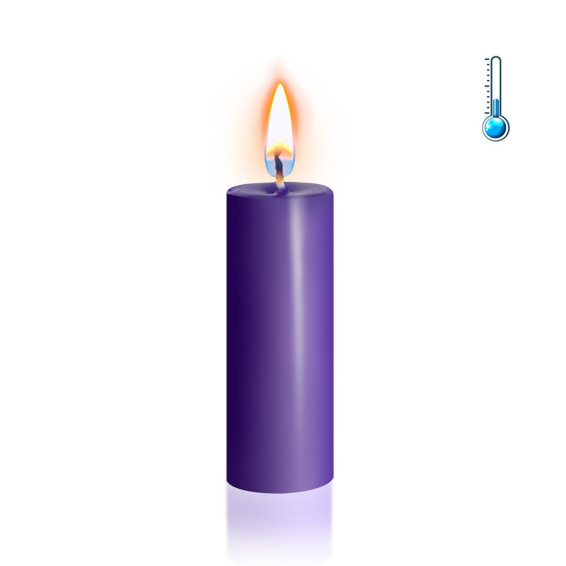 Purple Wax Candle Art of Sex Low-Temperature S 10 cm