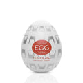 Tenga Egg Boxy Masturbator with Geometric Relief