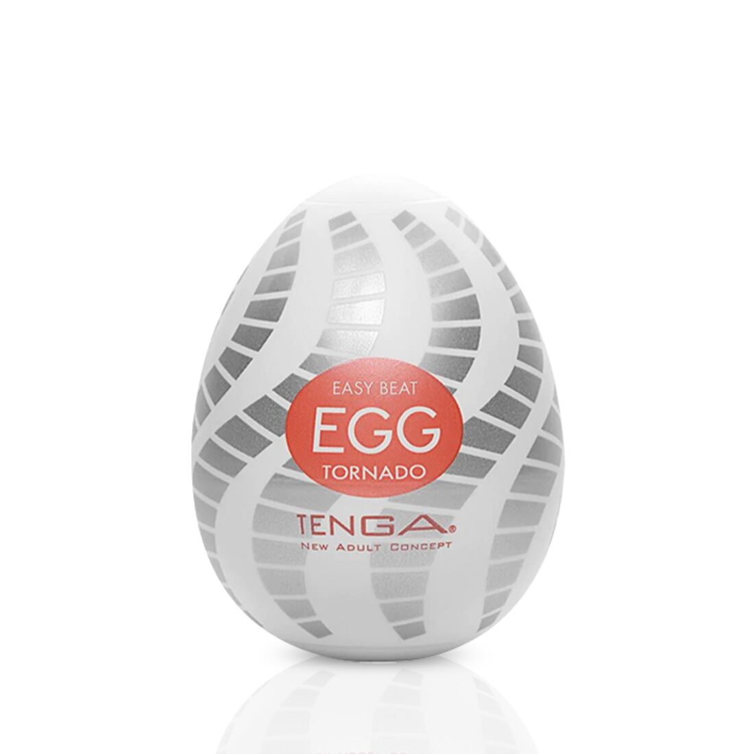 Tenga Egg Tornado Masturbator with Spiral-Geometric Relief