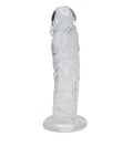 Transparent Dildo Alive Jelly Dildo Empire, TPE, Suction Cup, Diameter 4.3cm, Length 19.3cm