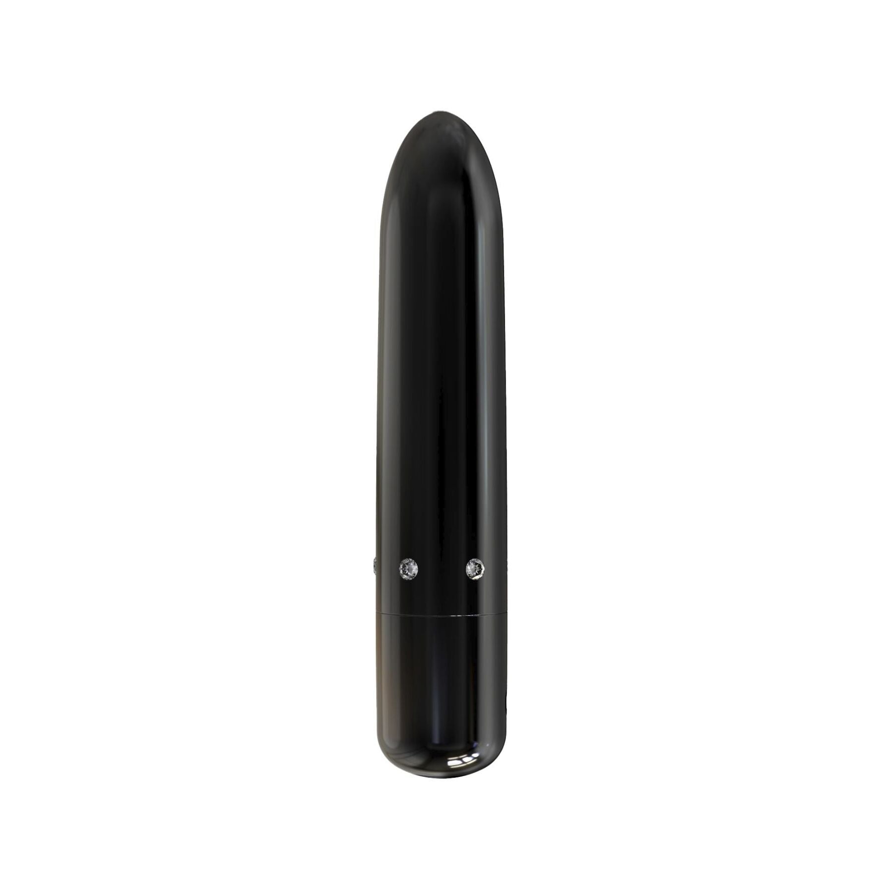 PowerBullet Vibrating Bullet - Pretty Point Rechargeable Bullet Black