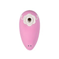 Luxurious Pillow Talk - Dreamy Pink Vacuum Clitoral Stimulator with Swarovski Crystal