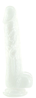 Pearl dildo with suction cup ADDICTION — Pearl by Addiction 7.5″ Dong, bullet vibrator included as a gift