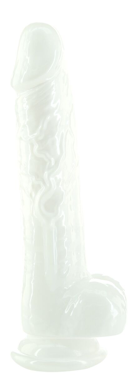 Pearl dildo with suction cup ADDICTION — Pearl by Addiction 7.5″ Dong, bullet vibrator included as a gift