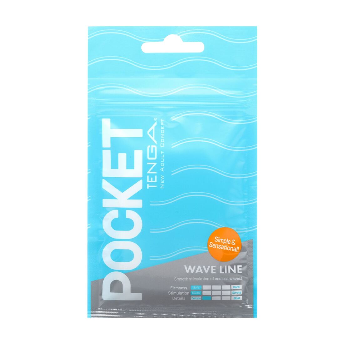 TENGA Pocket Wave Line Masturbator