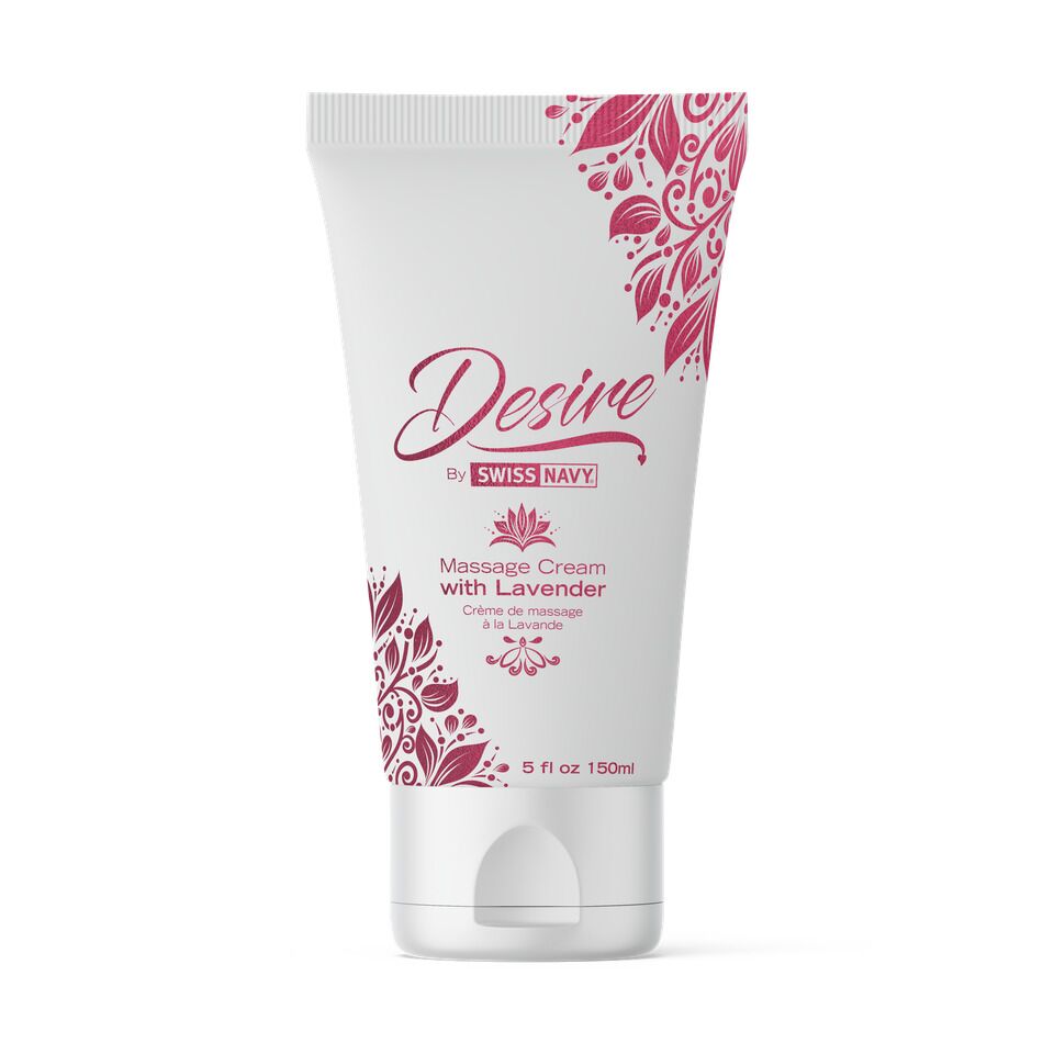 Desire by Swiss Navy Lavender Massage Cream 150 ml