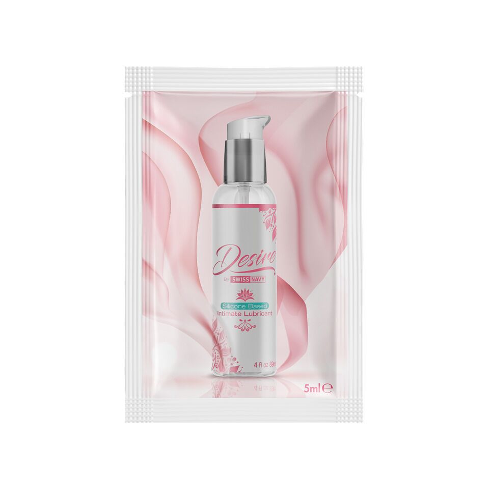 Desire by Swiss Navy Silicone Lubricant Sample 5 ml