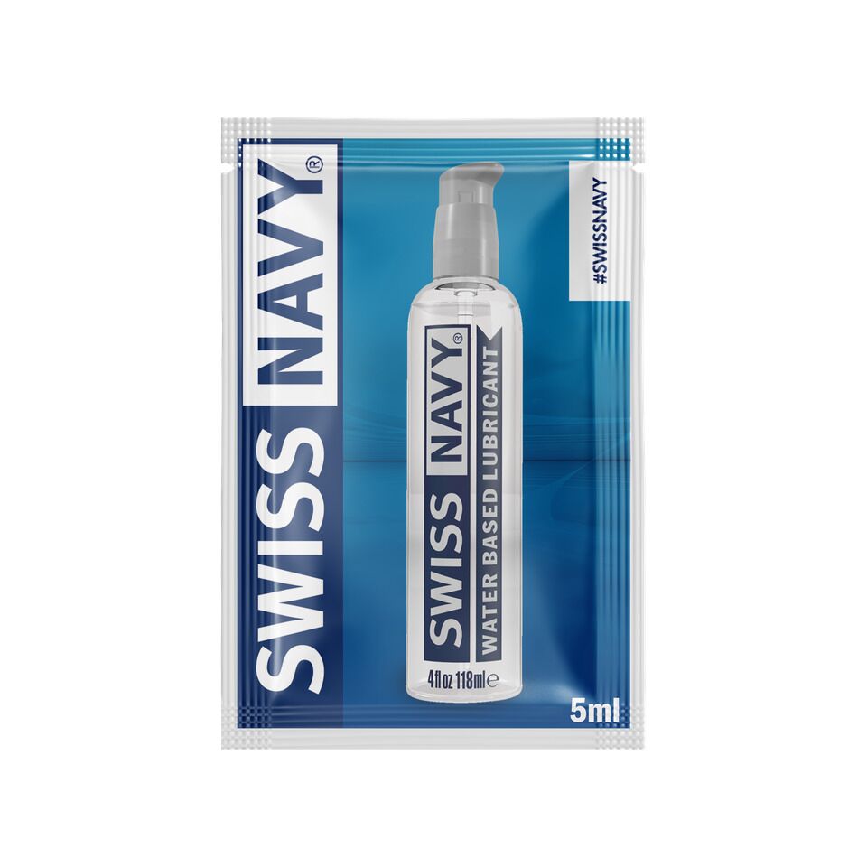 Swiss Navy Water-Based Lubricant 5ml Sample