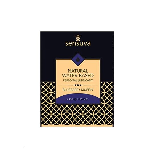 Sample Sensuva – Natural Water-Based Blueberry Muffin (6 ml)