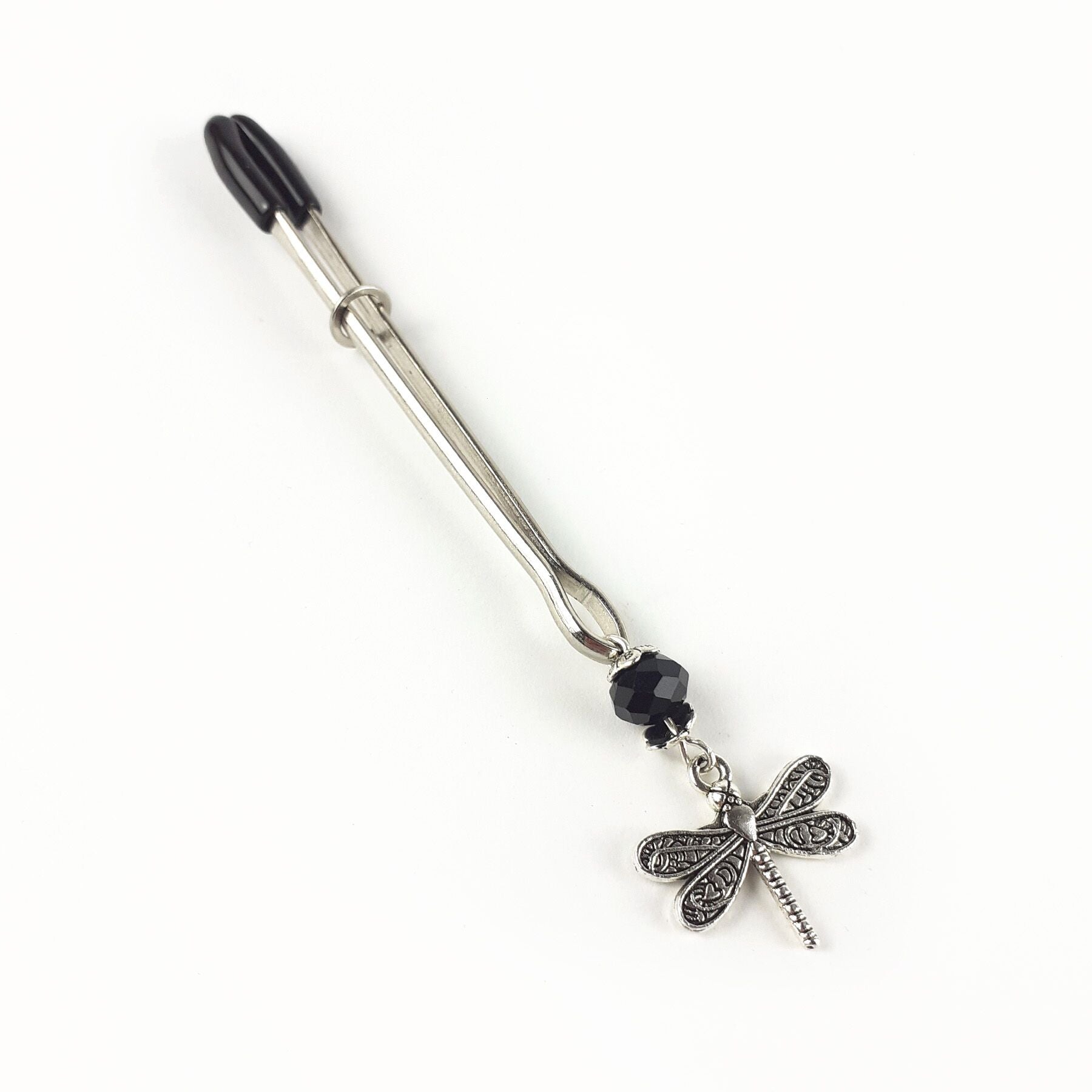 Clitoris Clamp Art of Sex - Clit Clamp Silver Pearl