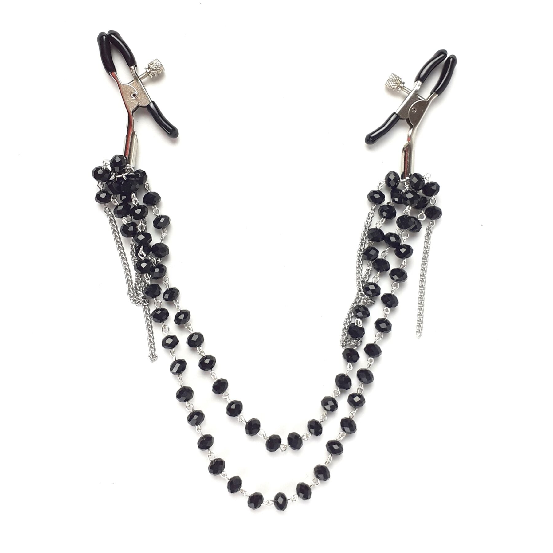 Nipple clamps Art of Sex - Nipple clamps Sexy Jewelry Black