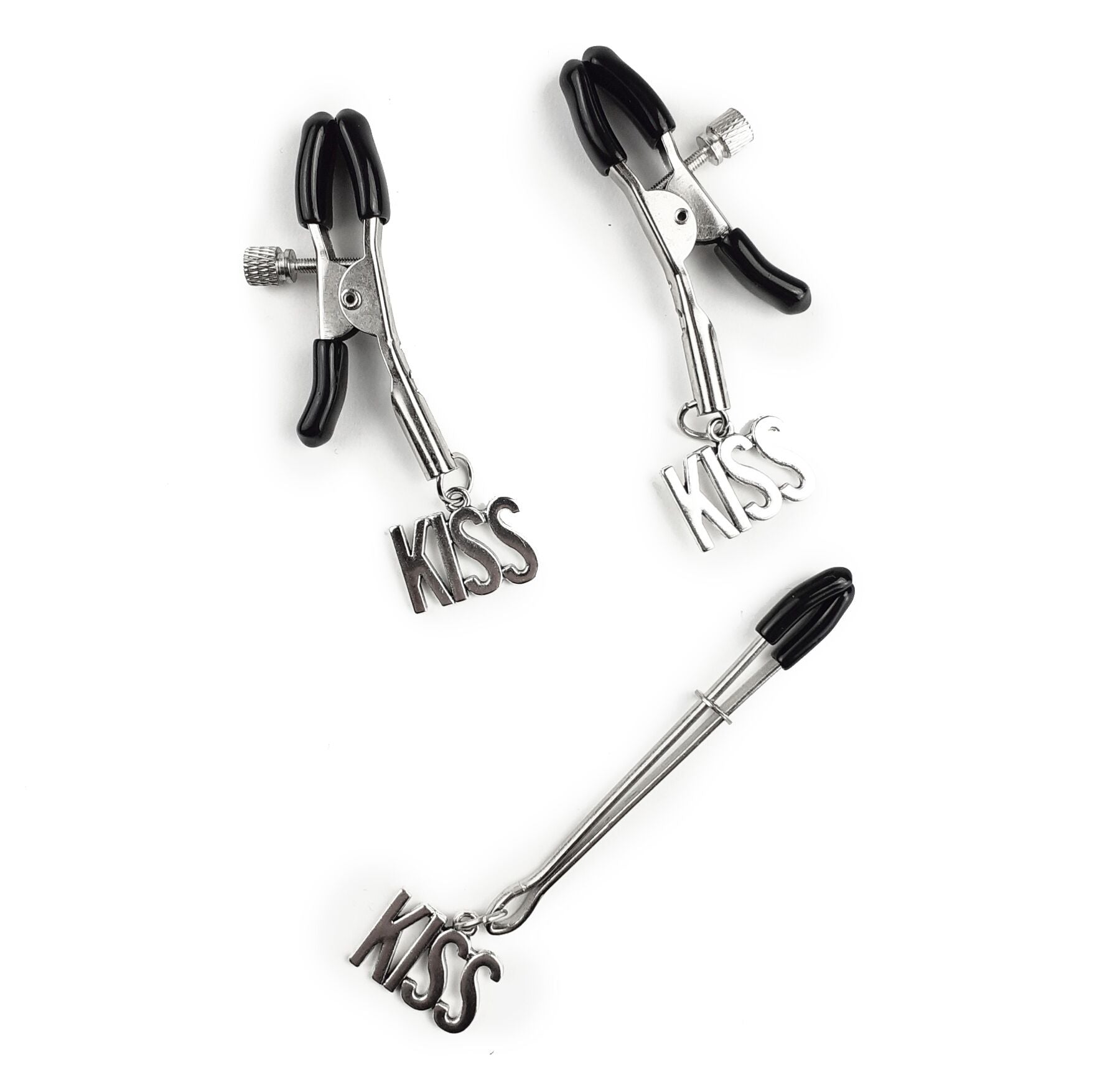 Nipple and clit clamps Art of Sex - Nipple and clit clamps KISS