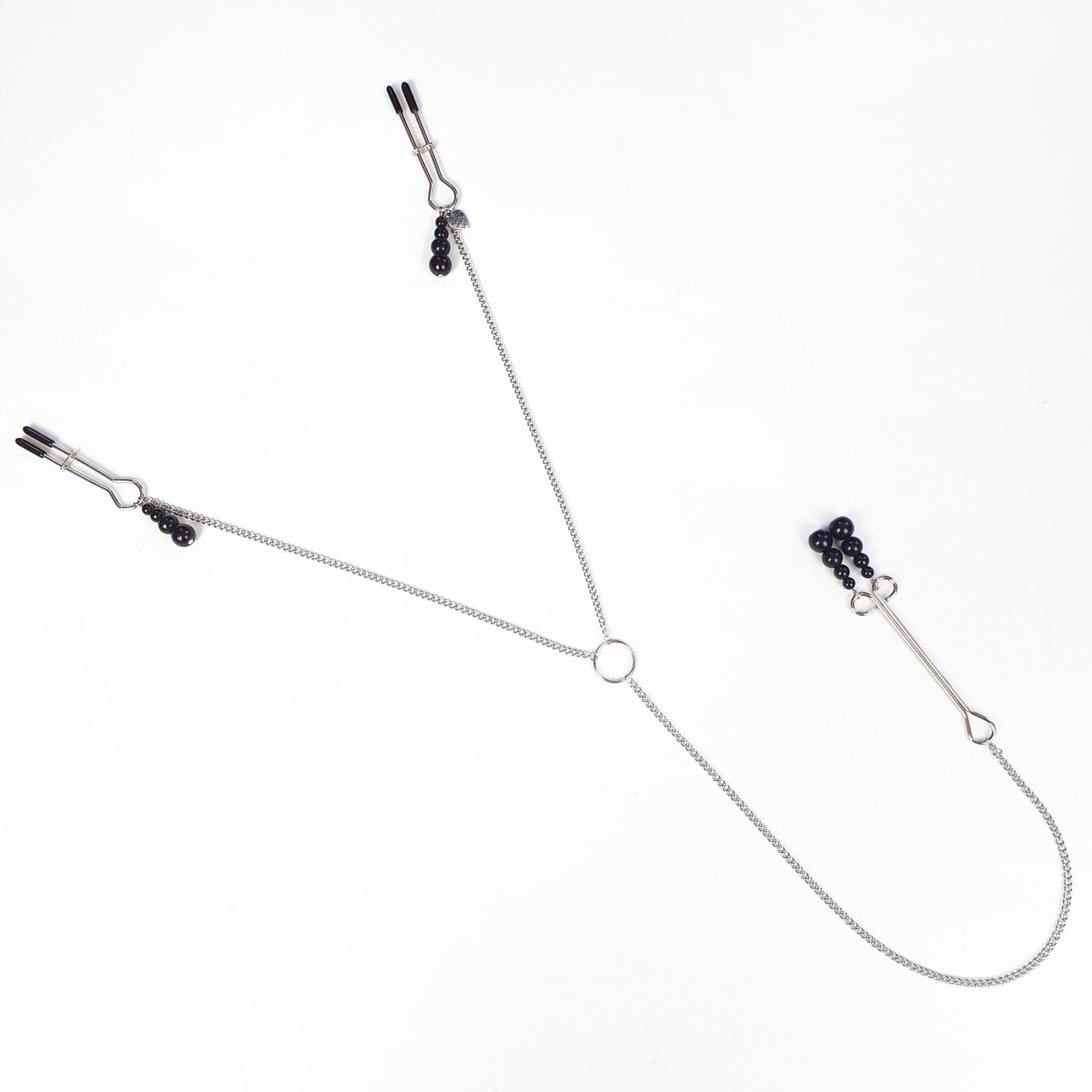 Nipple and clitoris clamp Art of Sex - Nipple and clit clamps Black Pearl