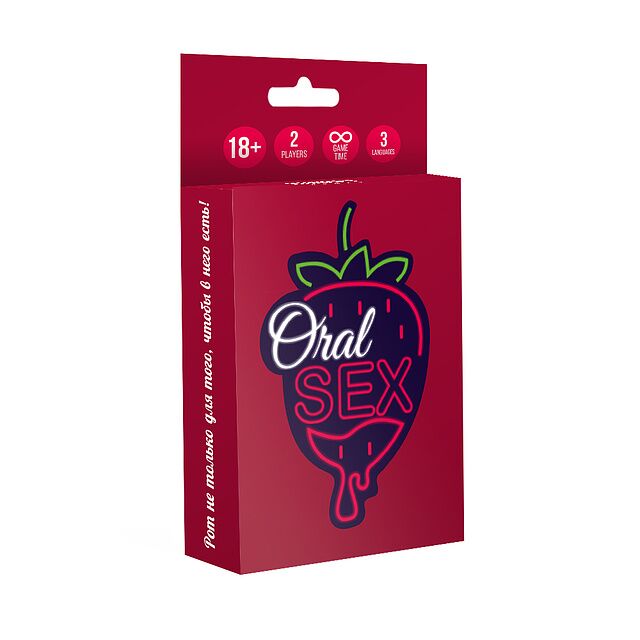 Erotic game for couples "Oral sex" (UA, ENG, RU)