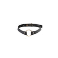 Eco-leather Choker Bijoux Indiscrets Maze – Single Choker Black