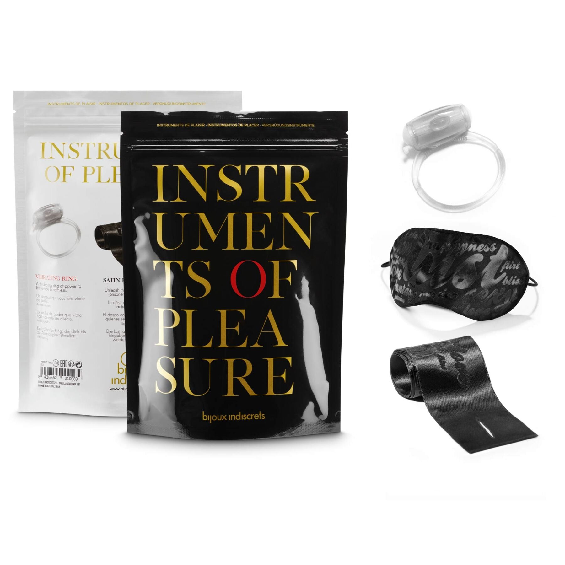 Bijoux Indiscrets Instruments of Pleasure – Red Level Set