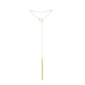 Bijoux Indiscrets Magnifique Tickler Pendant Chain - Gold