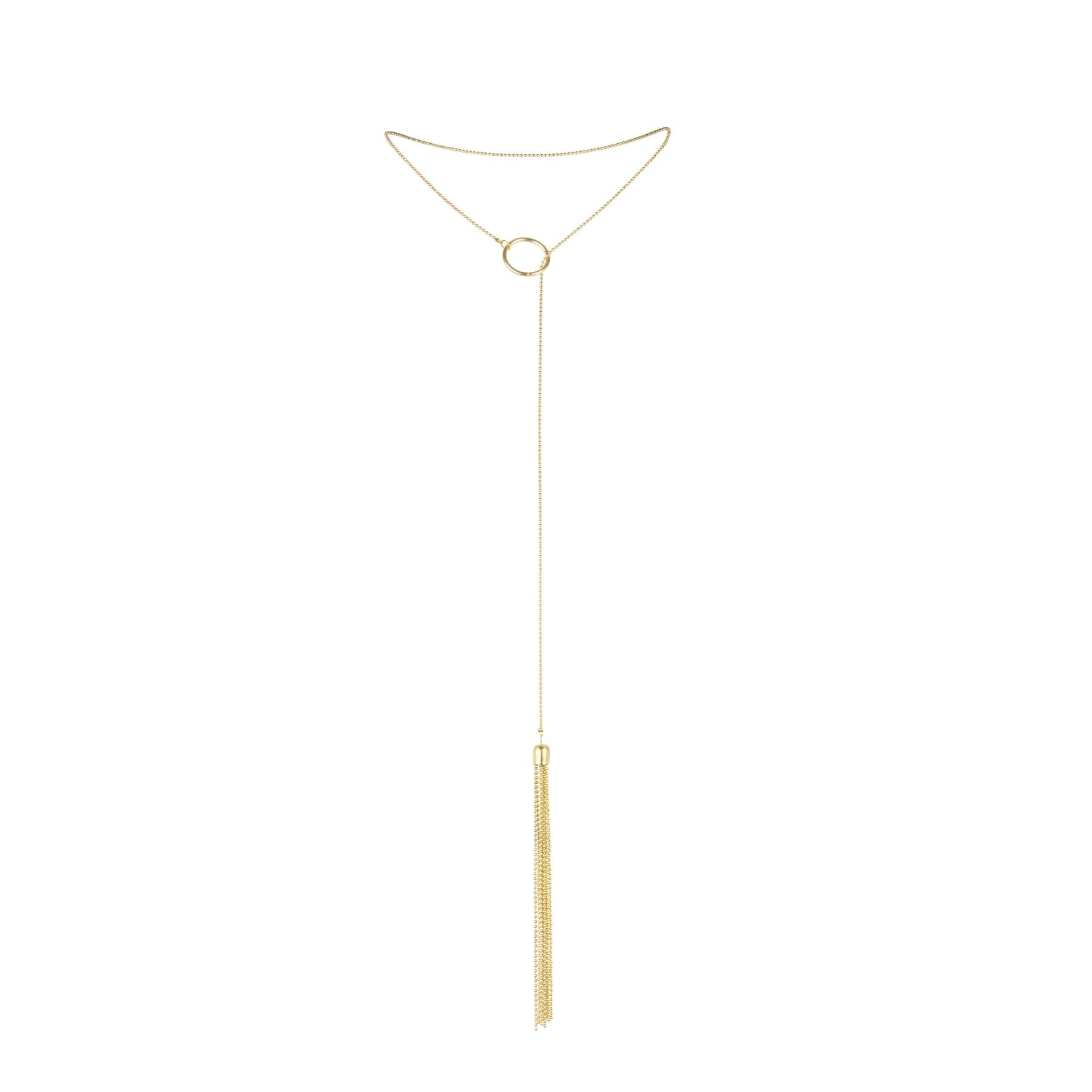 Bijoux Indiscrets Magnifique Tickler Pendant Chain - Gold