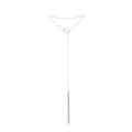 Bijoux Indiscrets Magnifique Tickler Pendant Chain — Silver