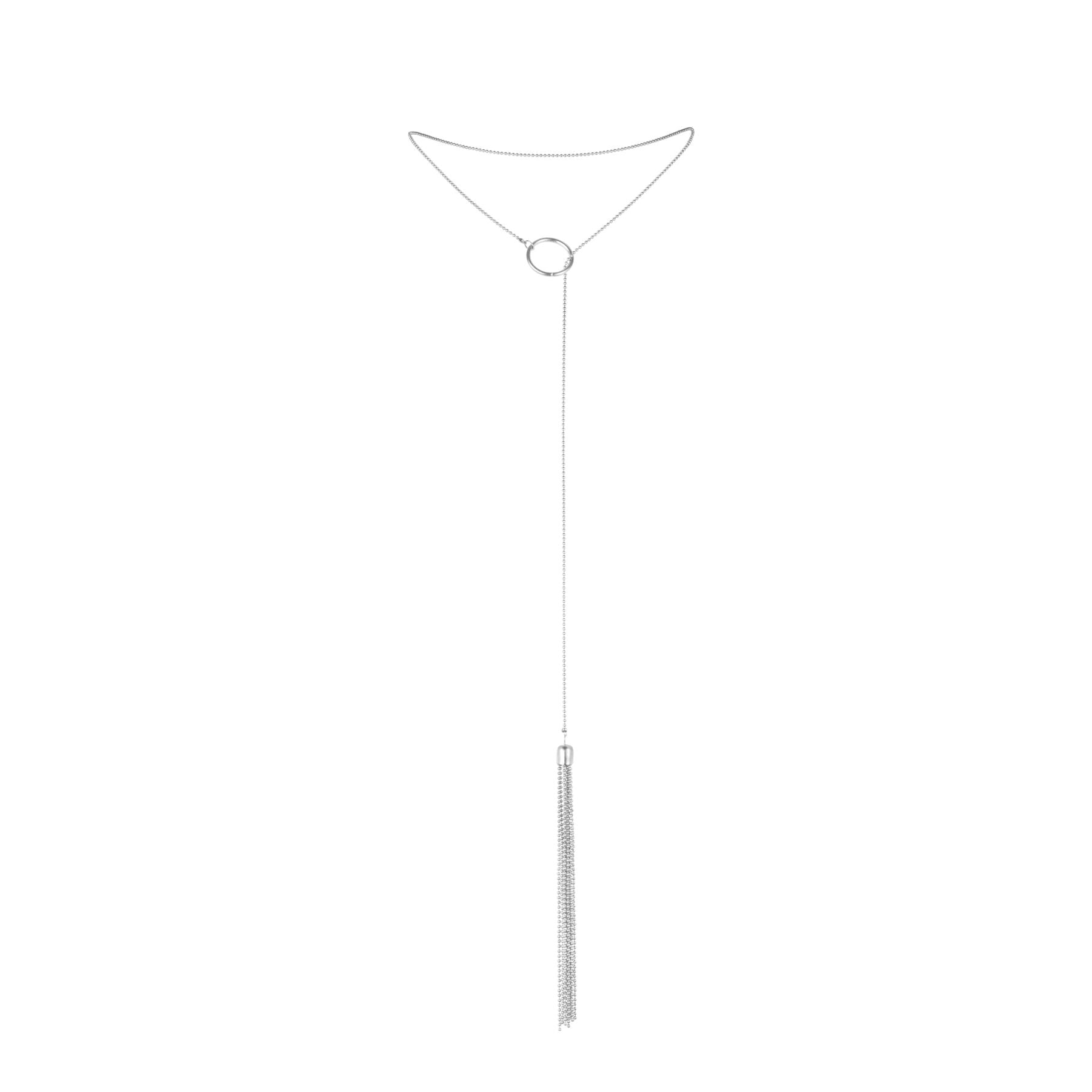 Bijoux Indiscrets Magnifique Tickler Pendant Chain — Silver