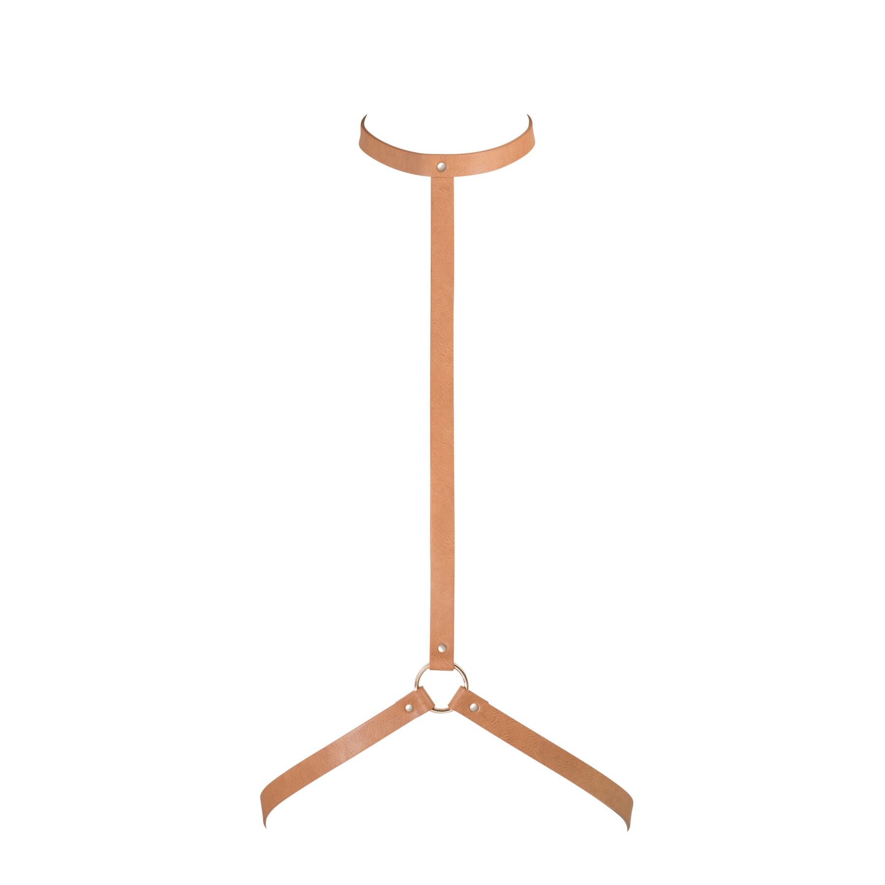 Harness Bijoux Indiscrets MAZE - I Harness Brown, eco-leather, very stylish