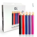 Art of Sex Thin Wax Candles 16 cm (5 pcs), Low-Temperature, Thin