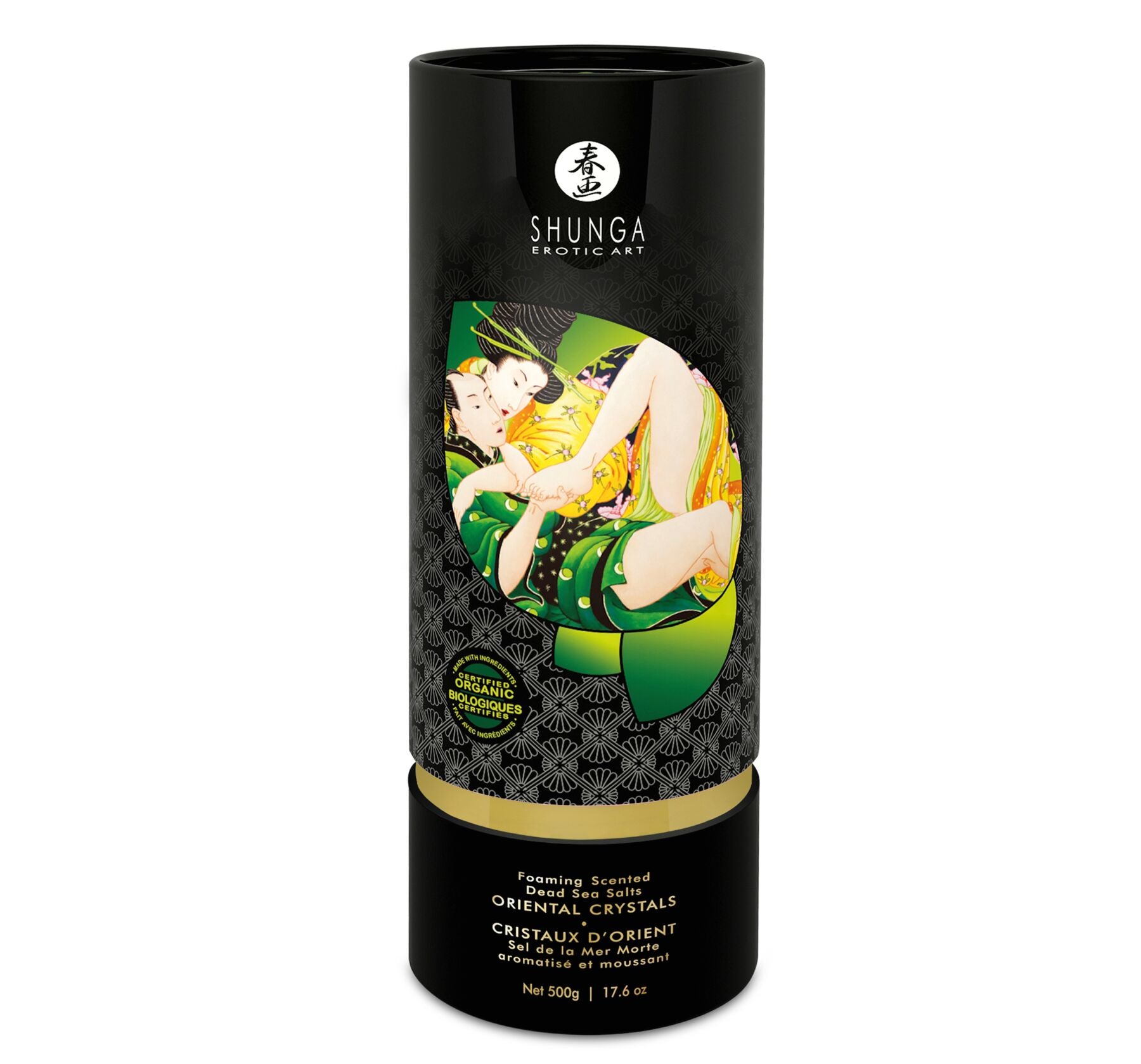 Shunga Oriental Crystals Bath Salts ORGANIC – Lotus Flower (500 g) Dead Sea salt