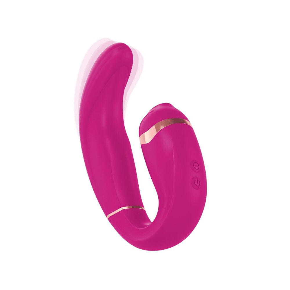 Adrien Lastic My G Pulsator with Vacuum Clitoral Stimulation (Pink)