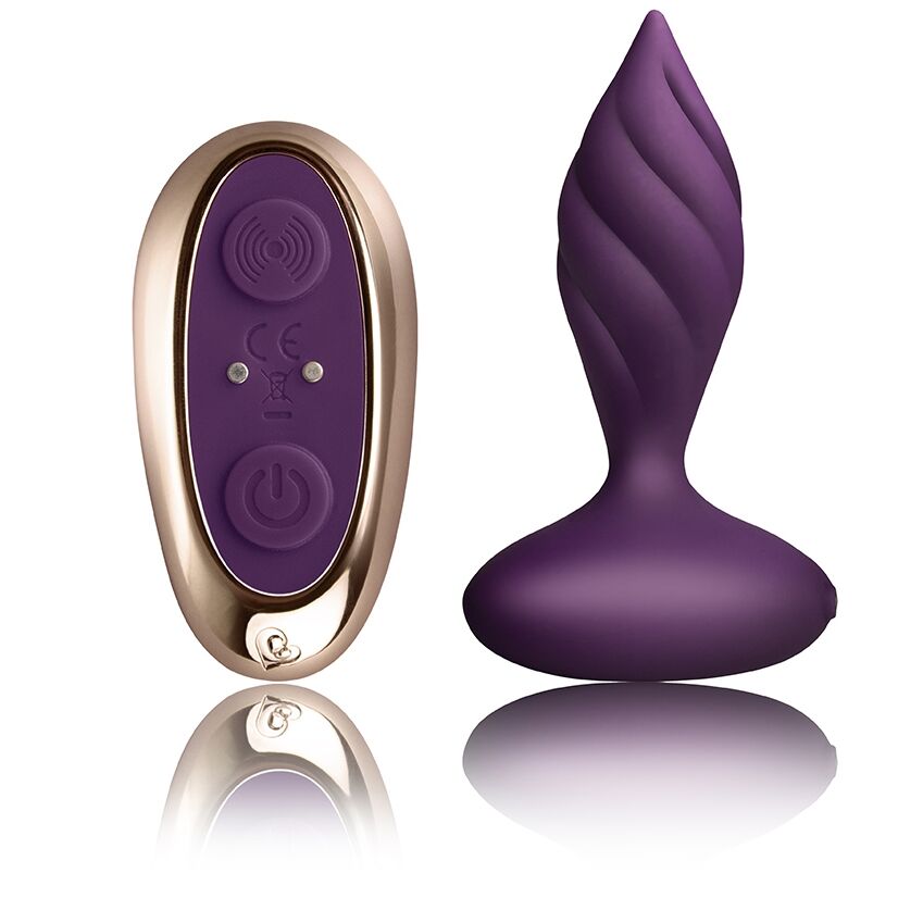 Rocks Off Petite Sensations Anal Vibrating Plug - Desire Purple
