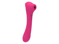 Vibrator and vacuum clitoral stimulator 2-in-1 Alive Quiver Magenta Pink updated model