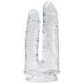 Transparent Alive Imperium Jelly Dildo for Double Penetration