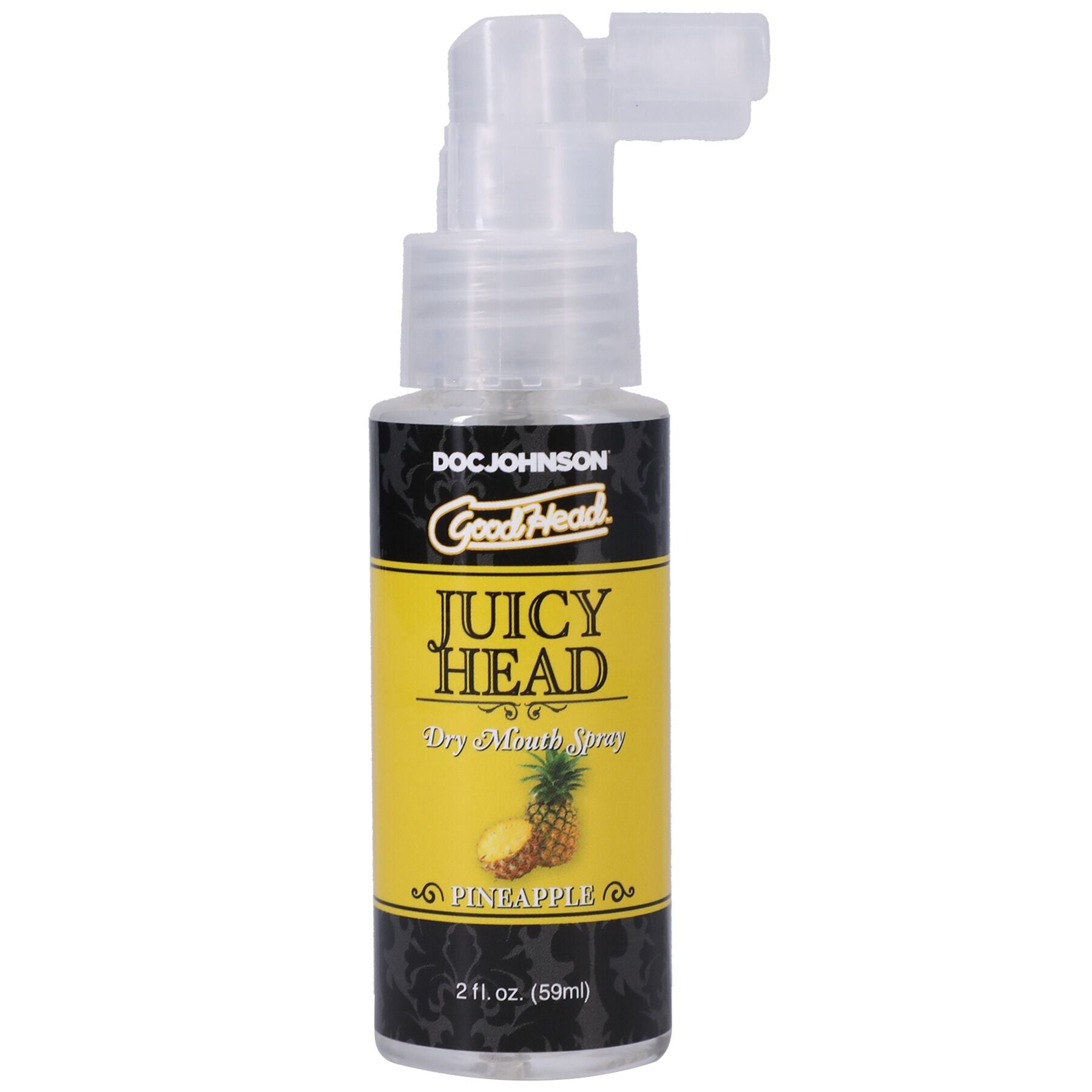 Moisturizing Oral Spray Doc Johnson GoodHead – Juicy Head Dry Mouth Spray – Pineapple 59ml