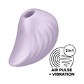 Satisfyer Pearl Diver Violet Vacuum Clitoral Stimulator with Vibration