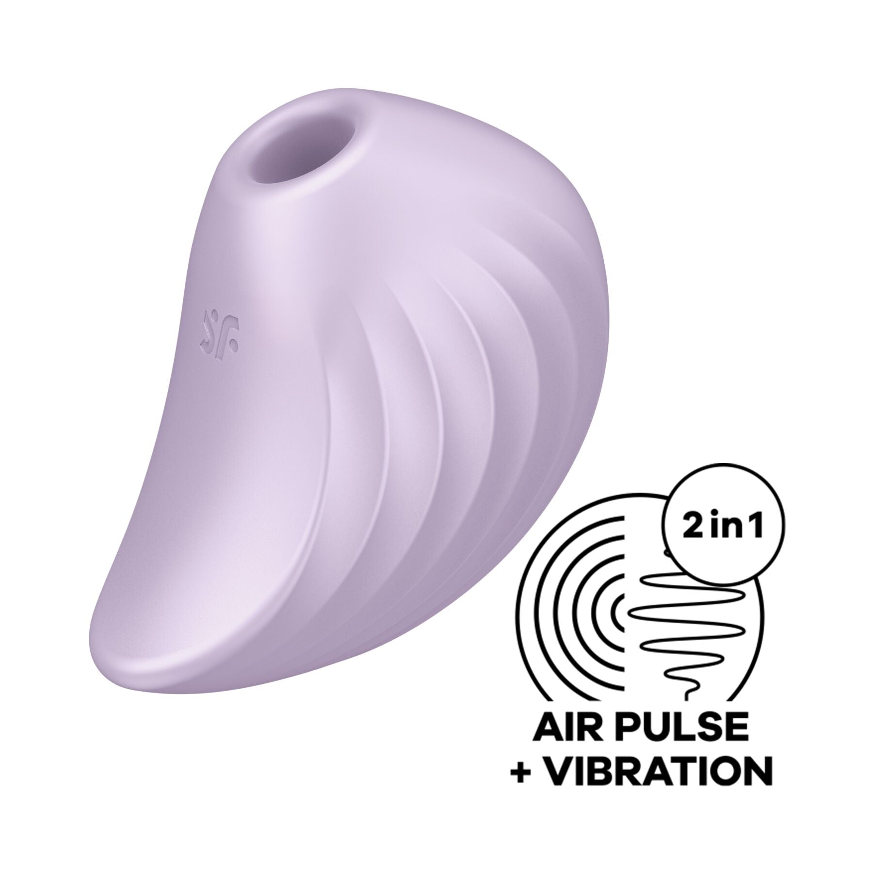 Satisfyer Pearl Diver Violet Vacuum Clitoral Stimulator with Vibration