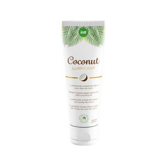 Intt Coconut care lubricant with coconut oil, water-based (100 ml)