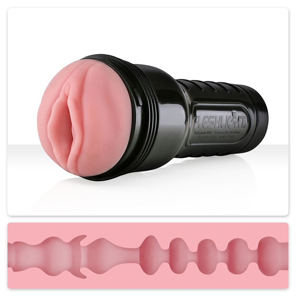 Fleshlight Pink Lady Mini-Lotus Masturbator - New Texture