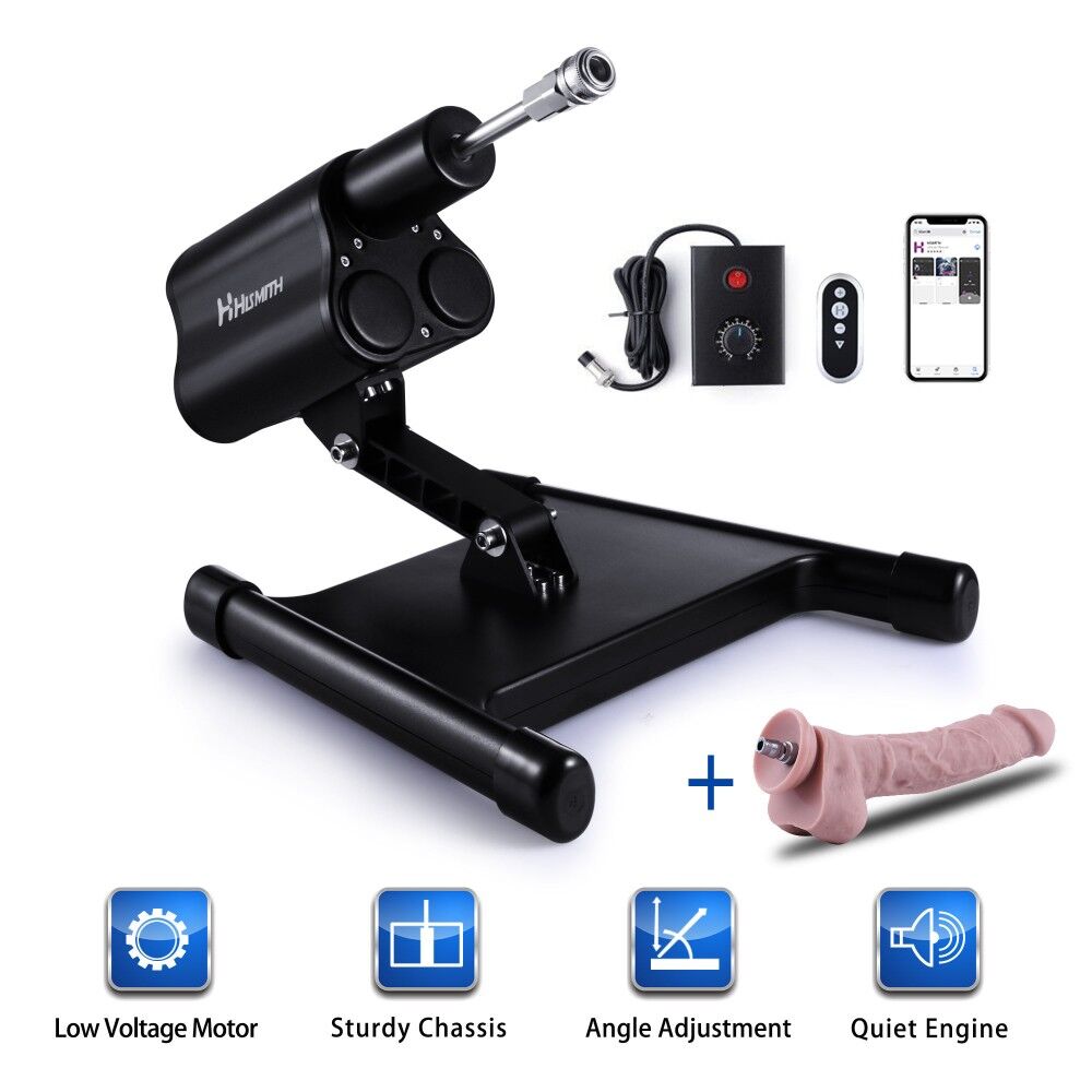 Hismith AK-03 Sex Machine APP Smart Sex Machine with Dildo, Stable, No Assembly Required