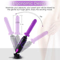 Hismith Pro Travel APP High-Mobility Smart Sex Machine with Dildo, Suction Cup, Remote Control