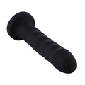 Hismith 7.1″ Anal Dildo Black, KlicLok System Silicone Dildo for Sex Machines