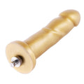 Hismith 6.8″ Golden Silicone Dildo, KlicLok System