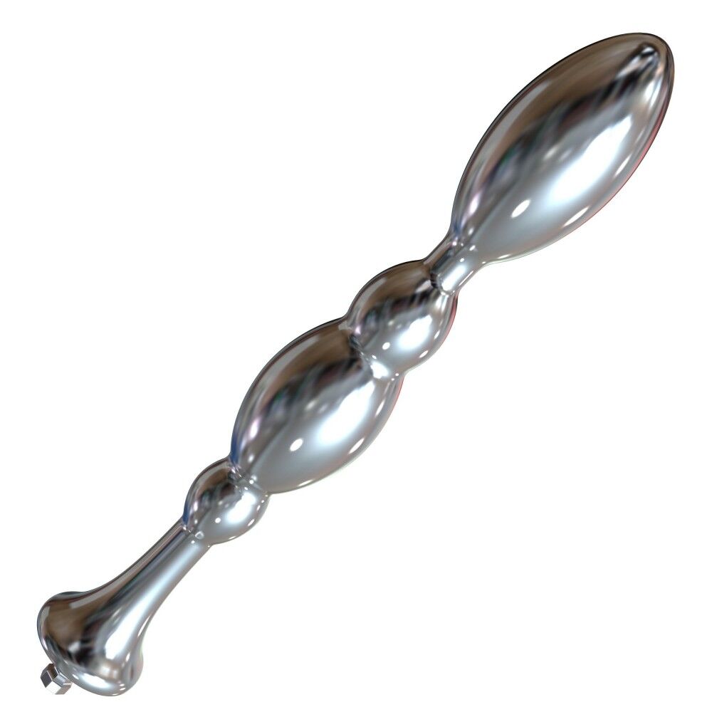 Hismith Bullet Anal Toy Metal Anal Plug for Sex Machines, KlicLok System