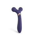 2-in-1 Vibrating Massager for Couples Love To Love FIREBALL - MIDNIGHT INDIGO