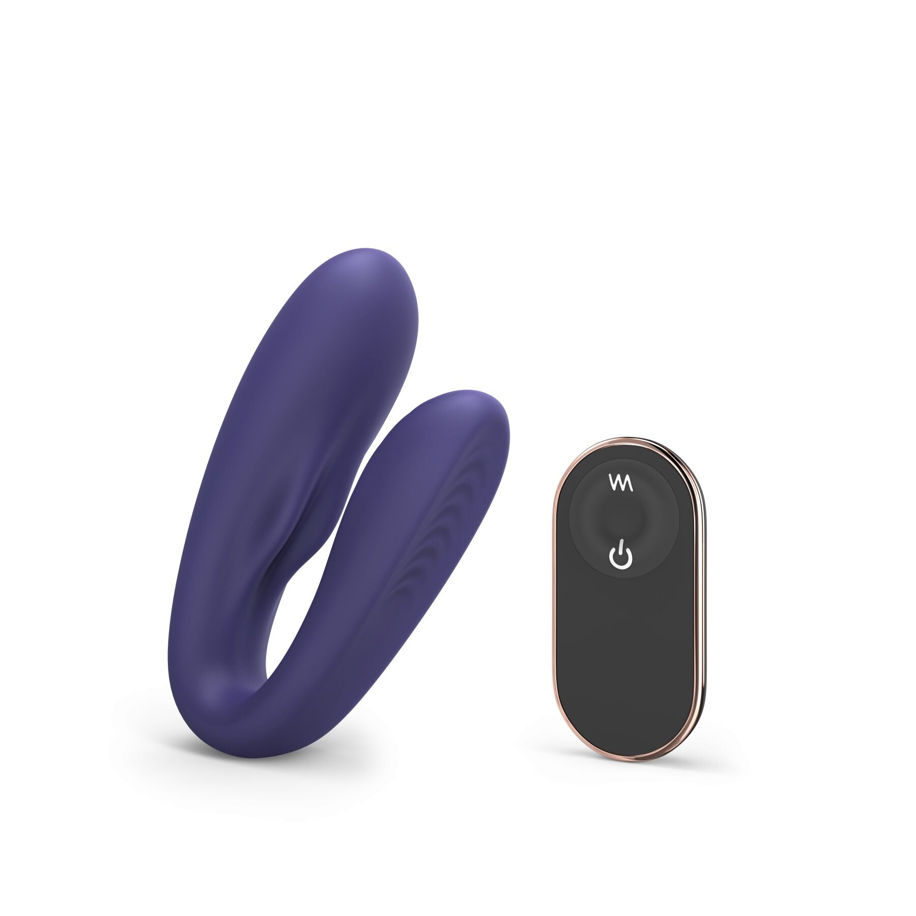 Vibrator for Couples with Remote Control Love To Love MATCH UP - MIDNIGHT INDIGO