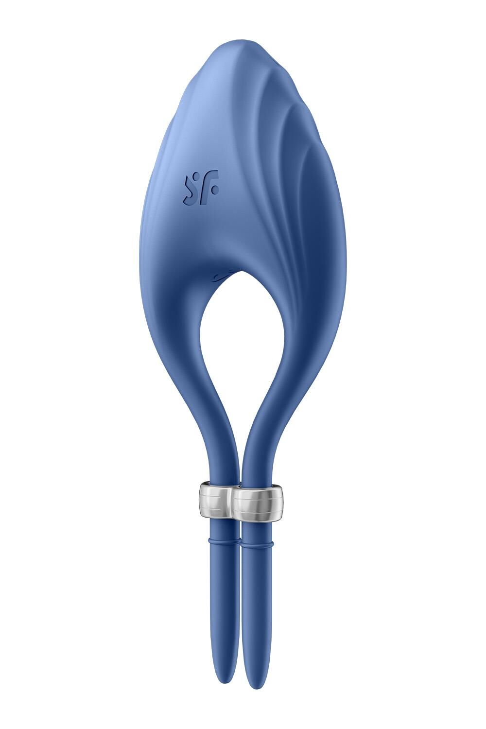 Erection Vibrating Ring-Lasso Satisfyer Duelist Blue, 10 modes, powerful motor