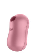 Vibrating Vacuum Stimulator Satisfyer Cotton Candy Light Red