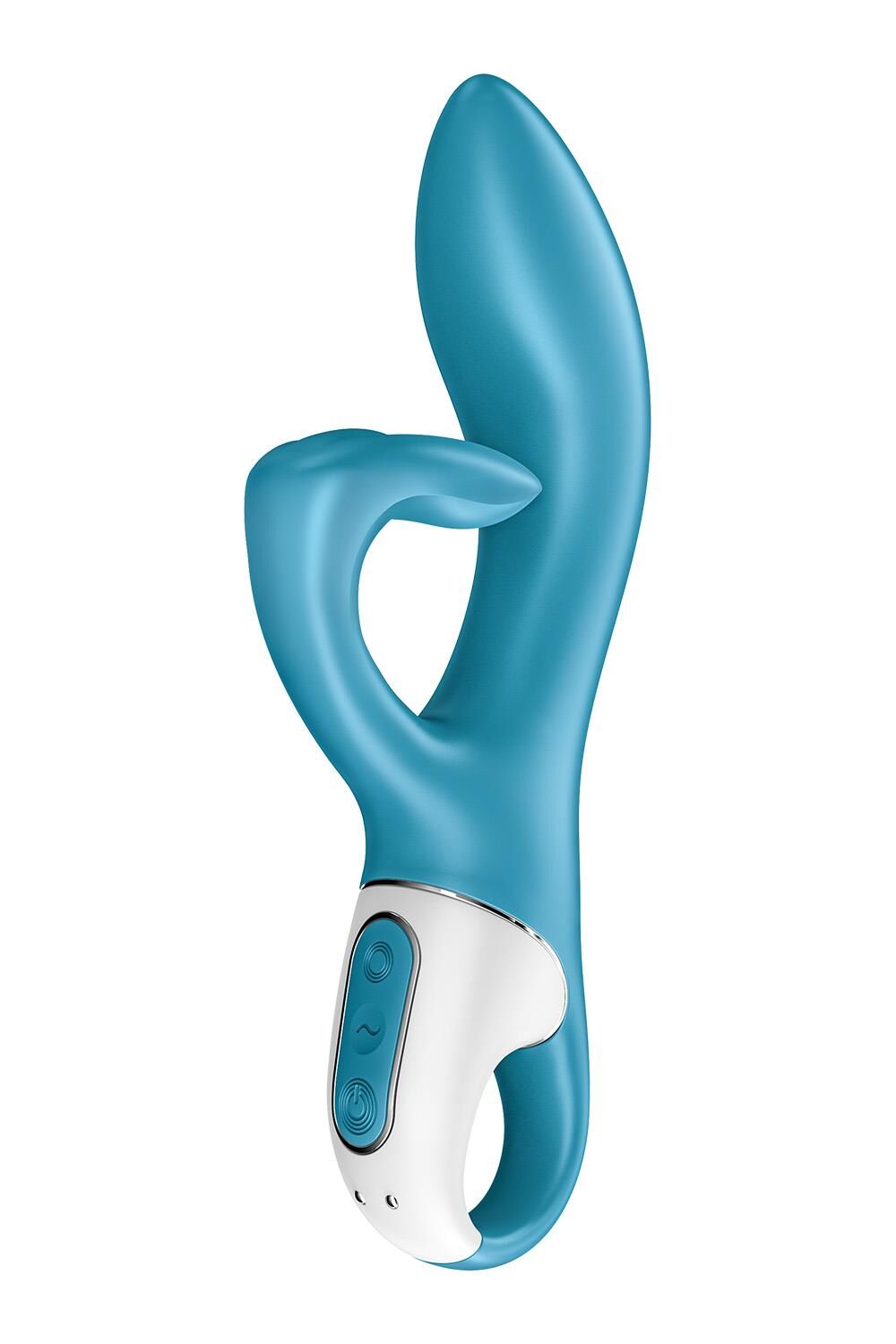 Satisfyer Embrace Me Triple Appendage Rabbit Vibrator Turquoise, 2 motors, 3.6 cm diameter