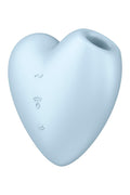 Satisfyer Cutie Heart Blue Vibrating Vacuum Stimulator
